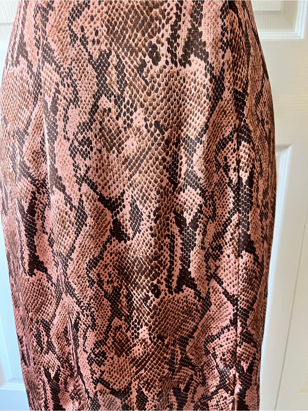 Express pink python dress - Picture 5 of 6